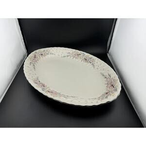 Mid Century Syracuse China Elizabeth Lily Pattern 14" Serving Platter